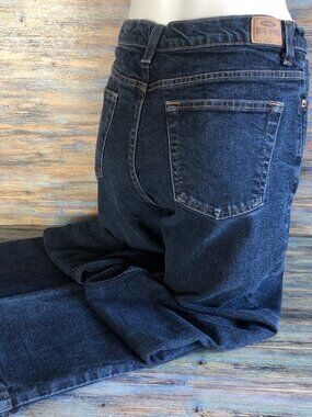 Old Navy Jeans Vintage Mid Rise Blue Womens Size 12 Long